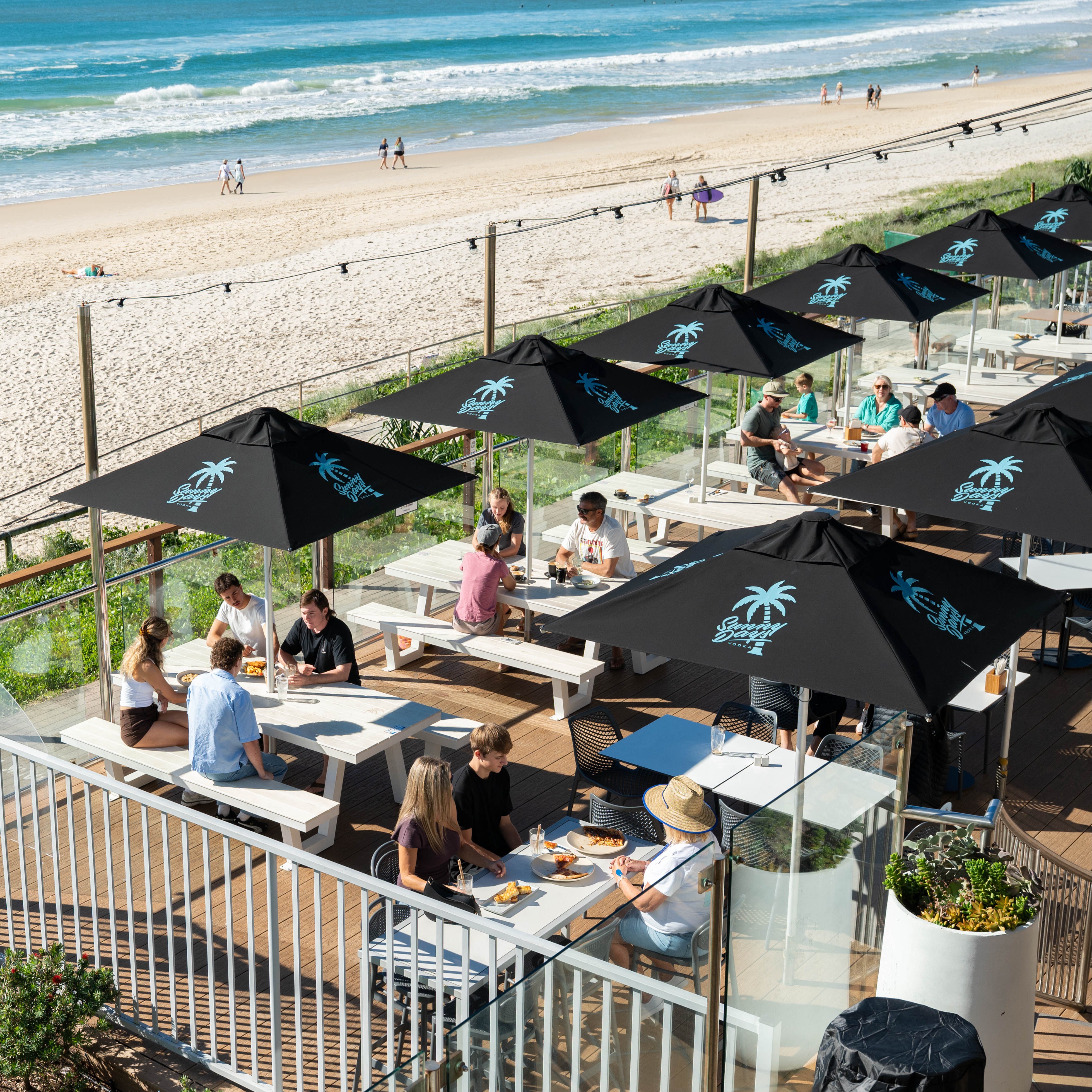 6' x 6' Custom Saville Square | Umbrellas