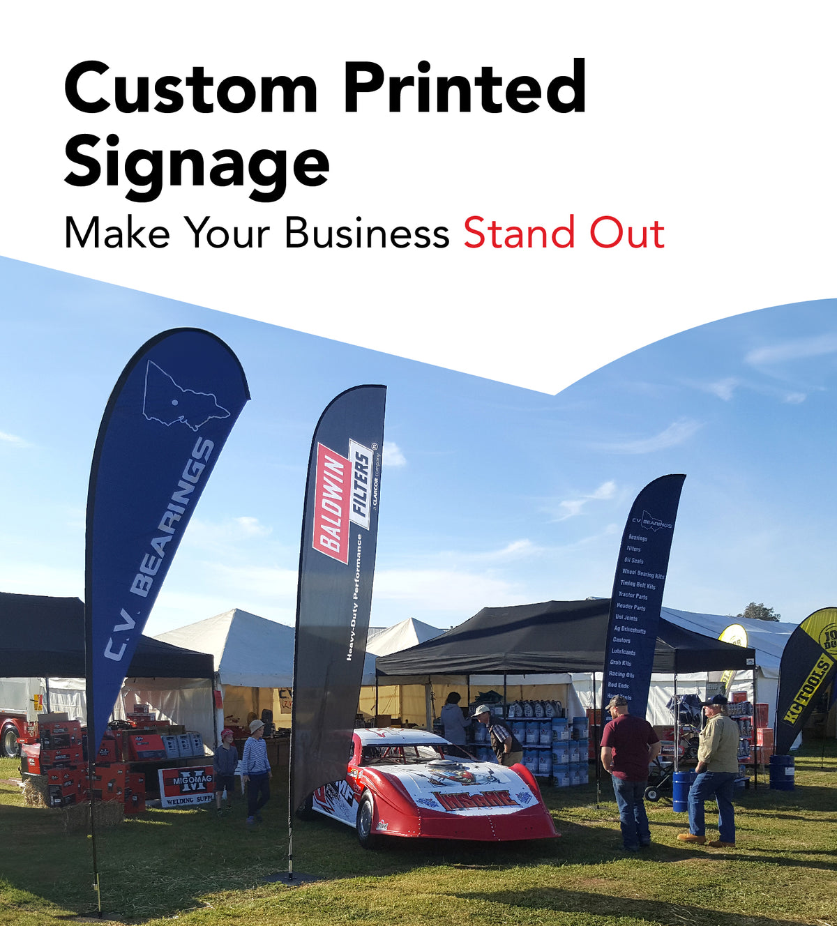 Custom Signage | Personalized Event & Business Displays by Extreme Canopy
