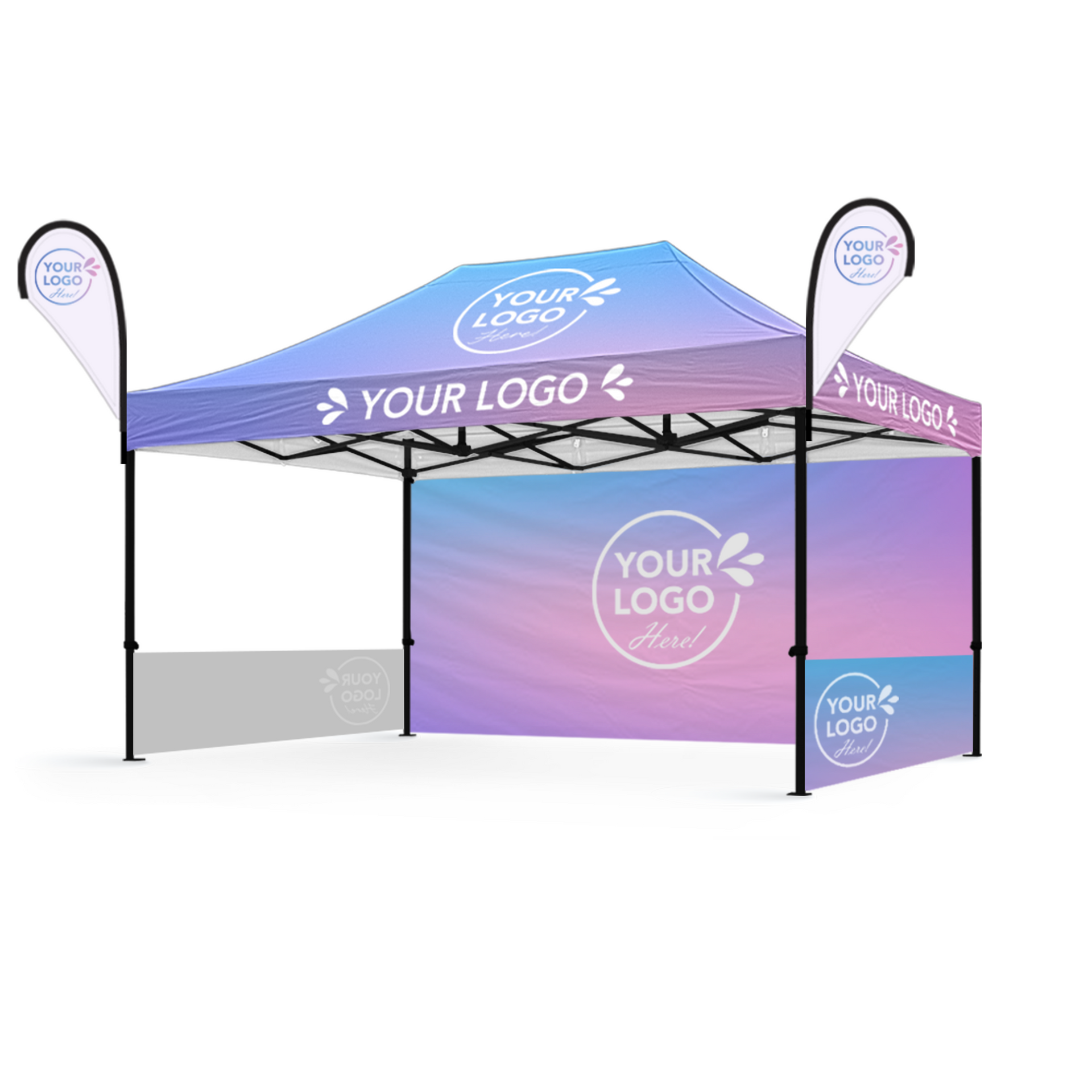 10’ x 15’ Custom Canopy | Executive Display Package - X5 Explorer - Medium Strength Steel