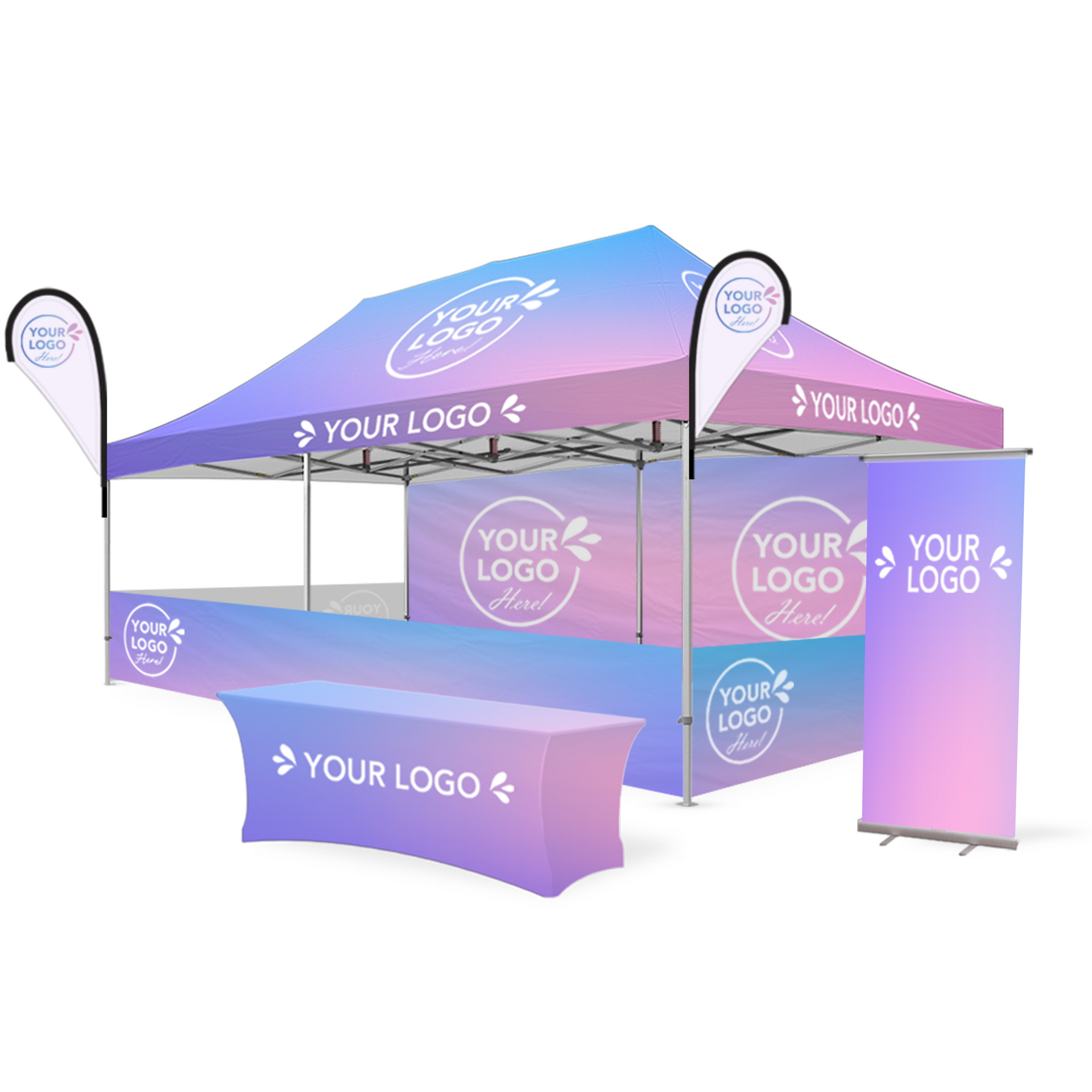 13x26 Custom Elite Canopy Tent Package | Extreme Canopy