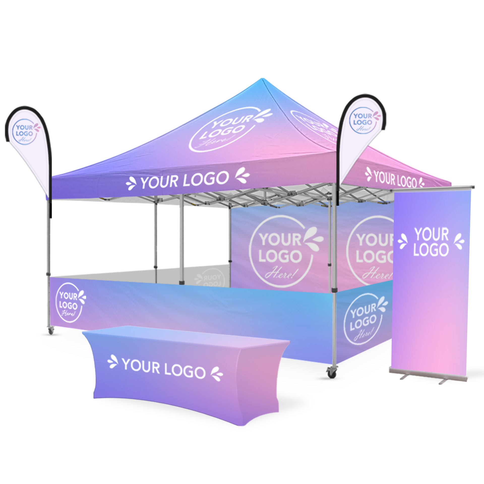 16x16 Custom Canopy Elite Package | Premium Event Tent Kit
