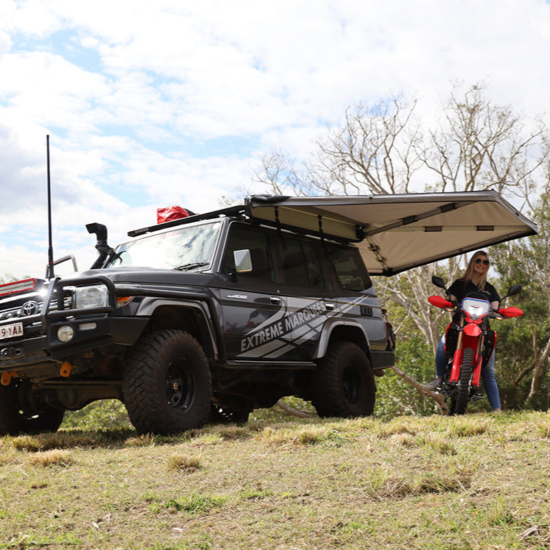 awning tent car Desert Shade 270° Car Awning