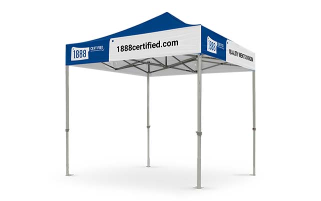 8x8 custom canopy tent PP2