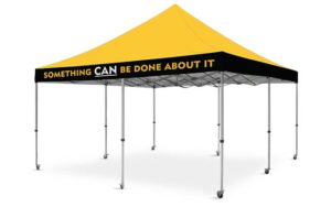 16x16 custom canopy tent PP1