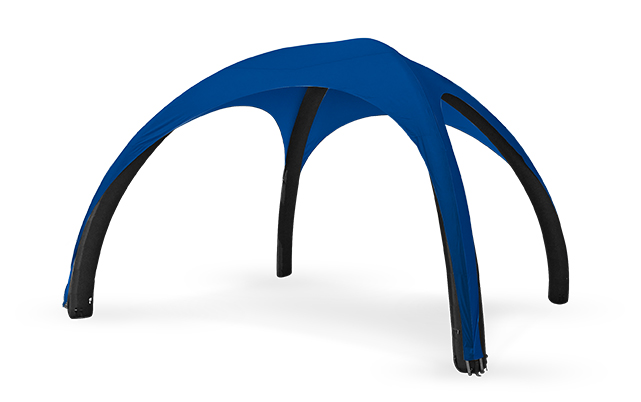 blue Inflatable alpha tent