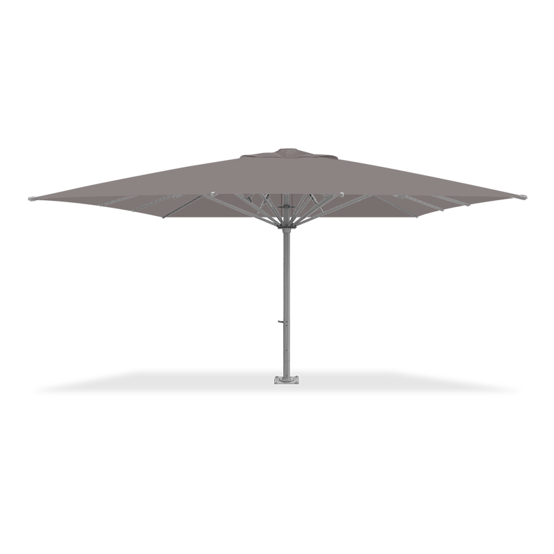 grey 13′ x 13 Square 200 Series Umbrella