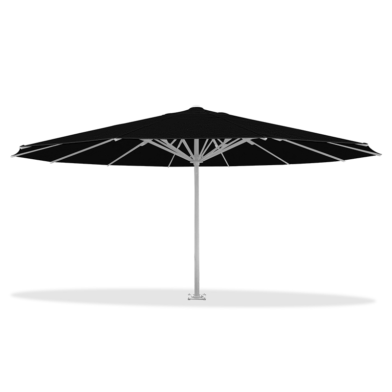 black 20′ Diameter Octagonal Umbrella